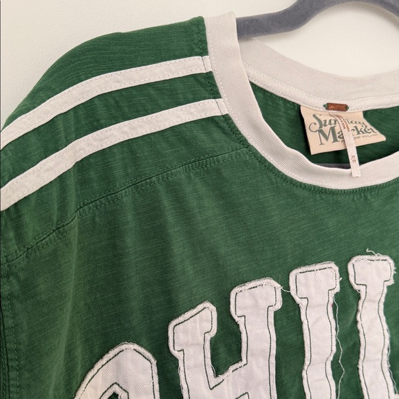 Free People Green Philly Sports Tee - Picture 8 of 9